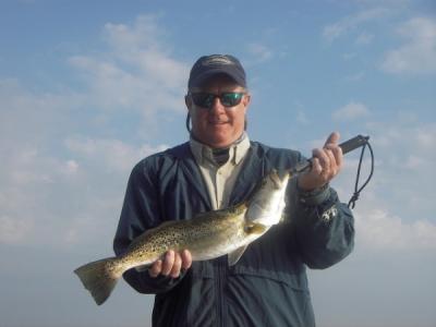 Alan Julier with a nice little Trout